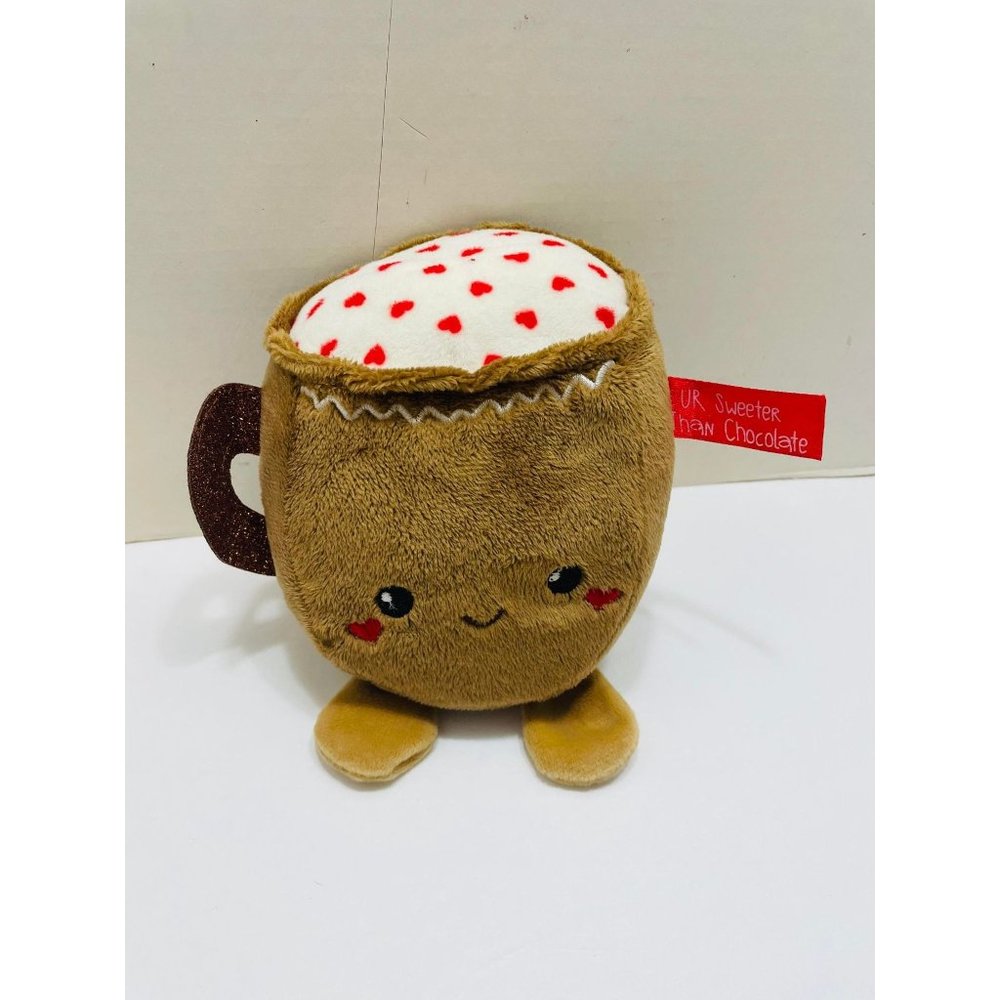 DanDee Brown Ur Sweeter Than Chocolate 2017 7" inch Valentine Plush